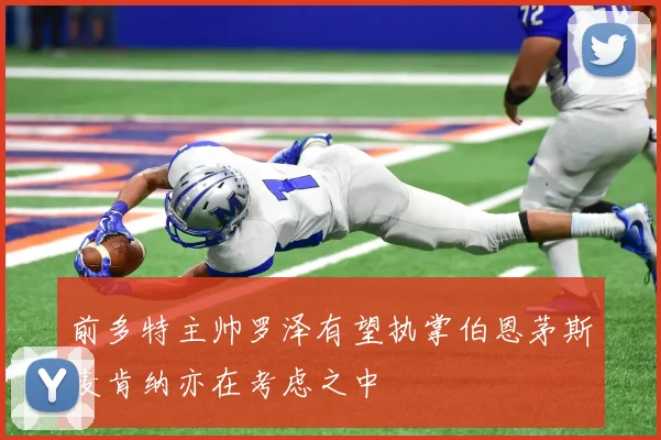 前多特主帅罗泽有望执掌伯恩茅斯麦肯纳亦在考虑之中